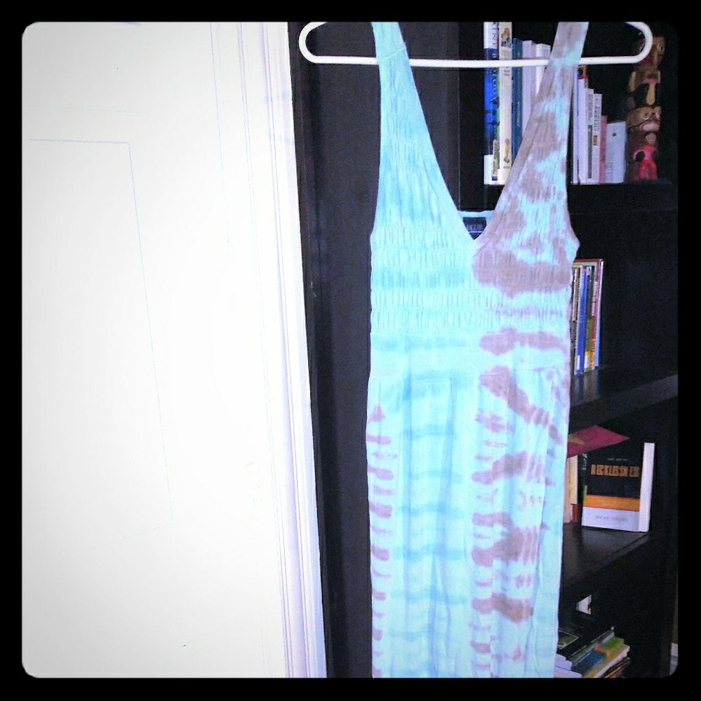 Saks Fifth Avenue Tie Dye Maxi Dress